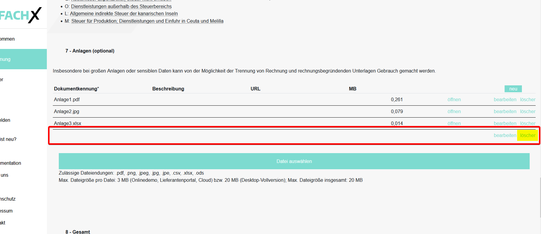 Attachment Details